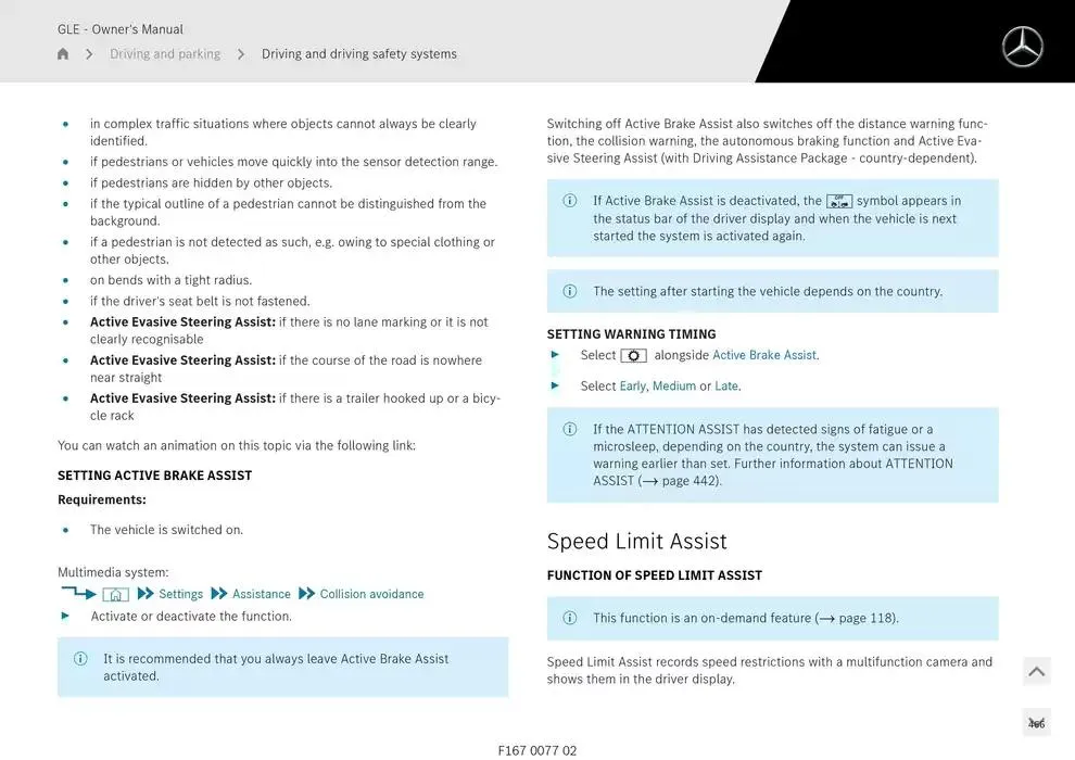 GLE SUV from 14 January to 30 April 2025 - Offers page 466