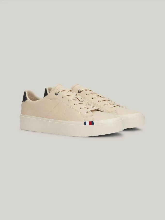 Premium Leather TH Monogram Trainers