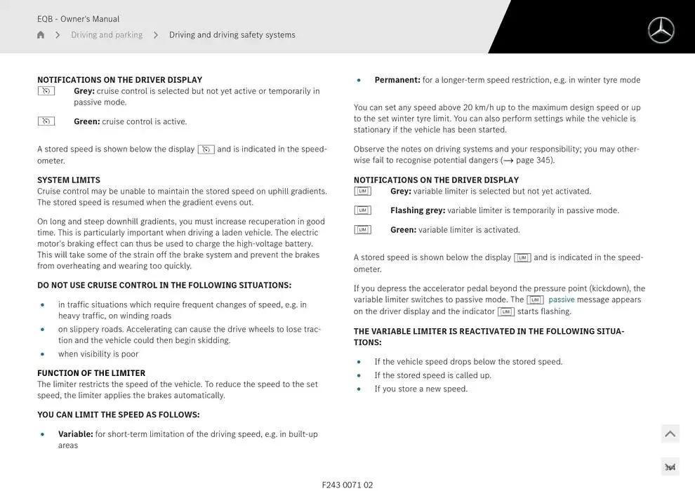 EQB SUV from 14 January to 30 April 2025 - Offers page 354