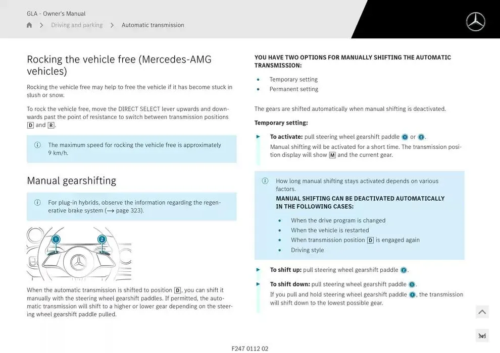 GLA SUV from 14 January to 30 April 2025 - Offers page 343
