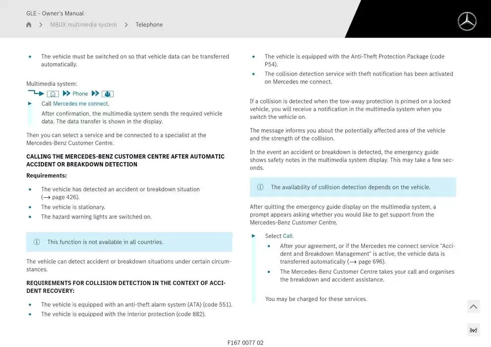 GLE SUV from 14 January to 30 April 2025 - Offers page 692