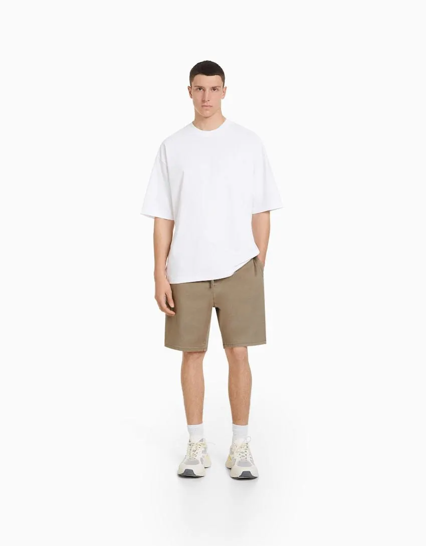 Bermuda jogging shorts