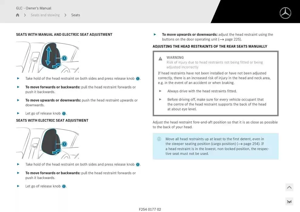 GLC SUV from 14 January to 30 April 2025 - Offers page 229