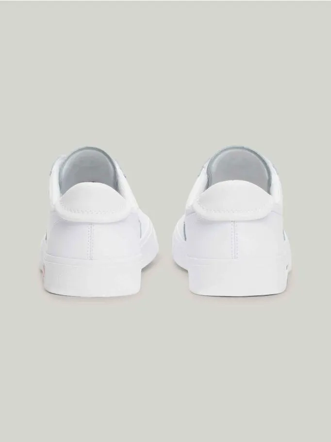 Essential Badge Leather Trainers