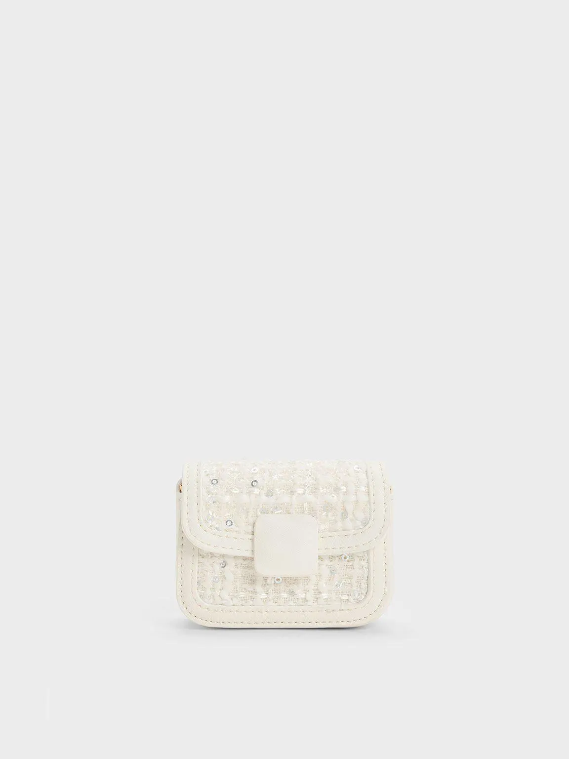 Micro Koa Crossbody Bag - Cream