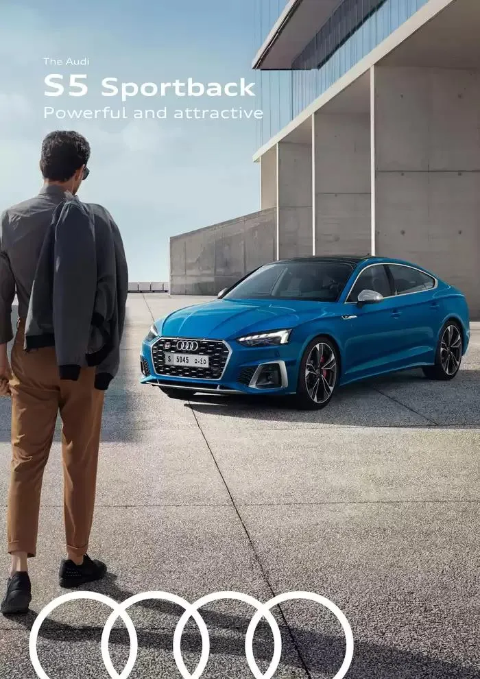 The Audi S5 Sportback from 21 January to 31 December 2025 - Offers page 1