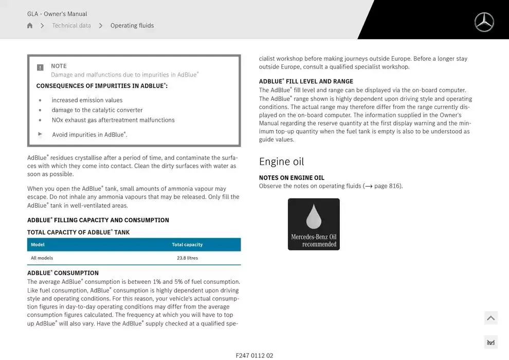 GLA SUV from 14 January to 30 April 2025 - Offers page 823