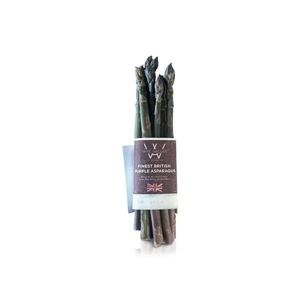 Wye Valley finest British purple asparagus 250g