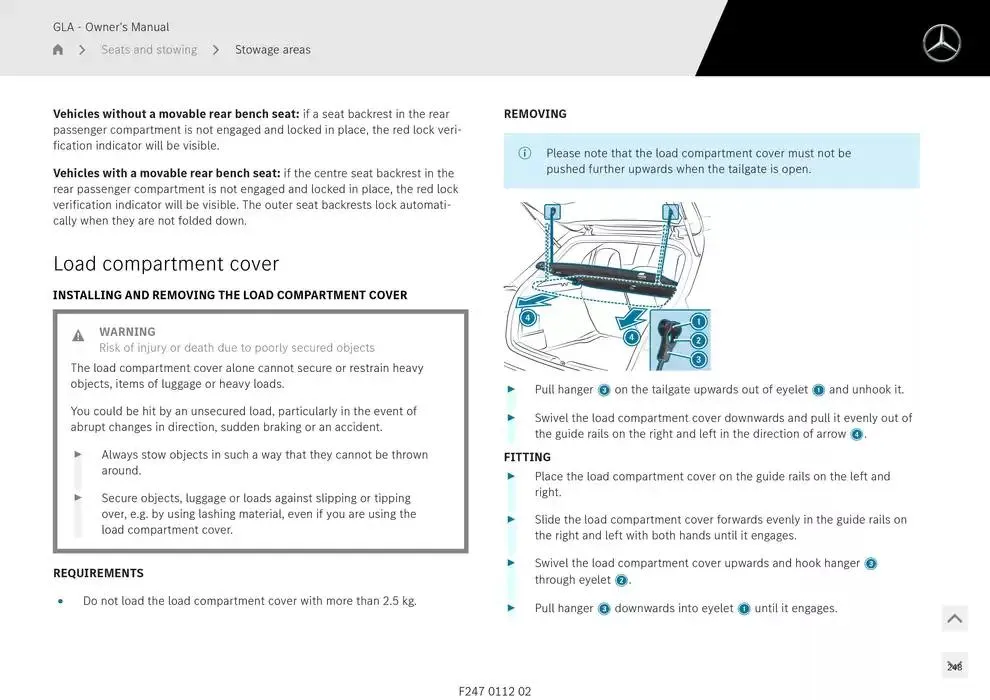 GLA SUV from 14 January to 30 April 2025 - Offers page 248