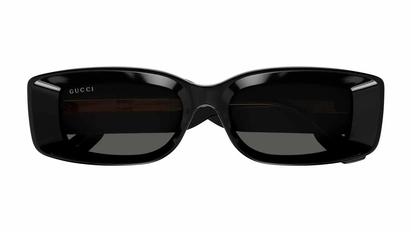 Women Rectangular Square Black Sunglass