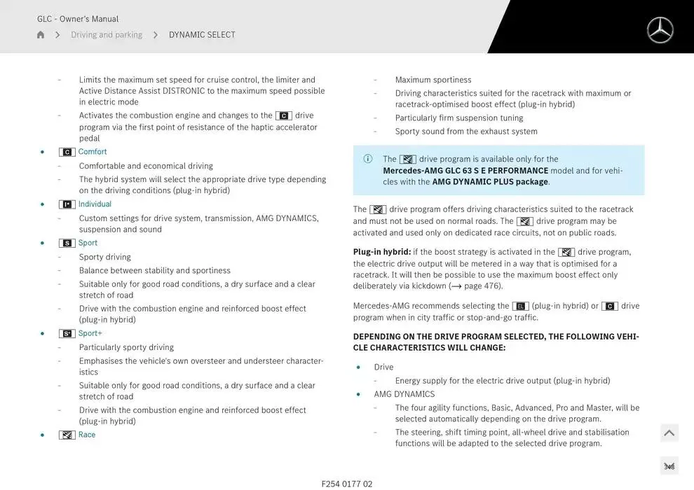 GLC SUV from 14 January to 30 April 2025 - Offers page 348