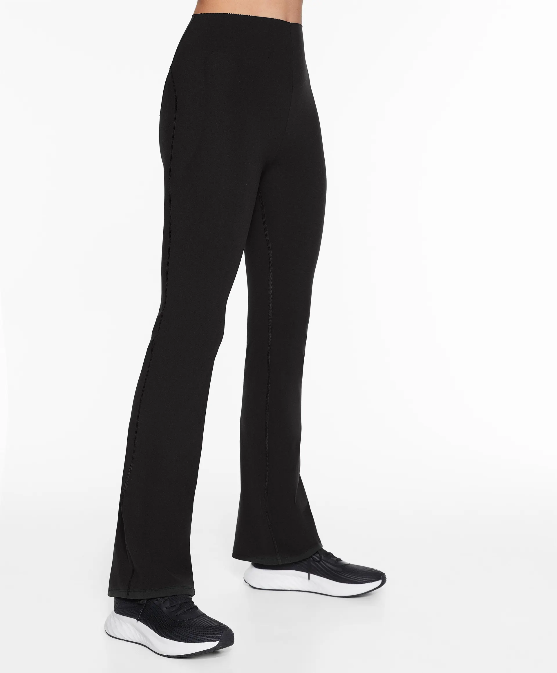 Pantalón flare compressive raise up