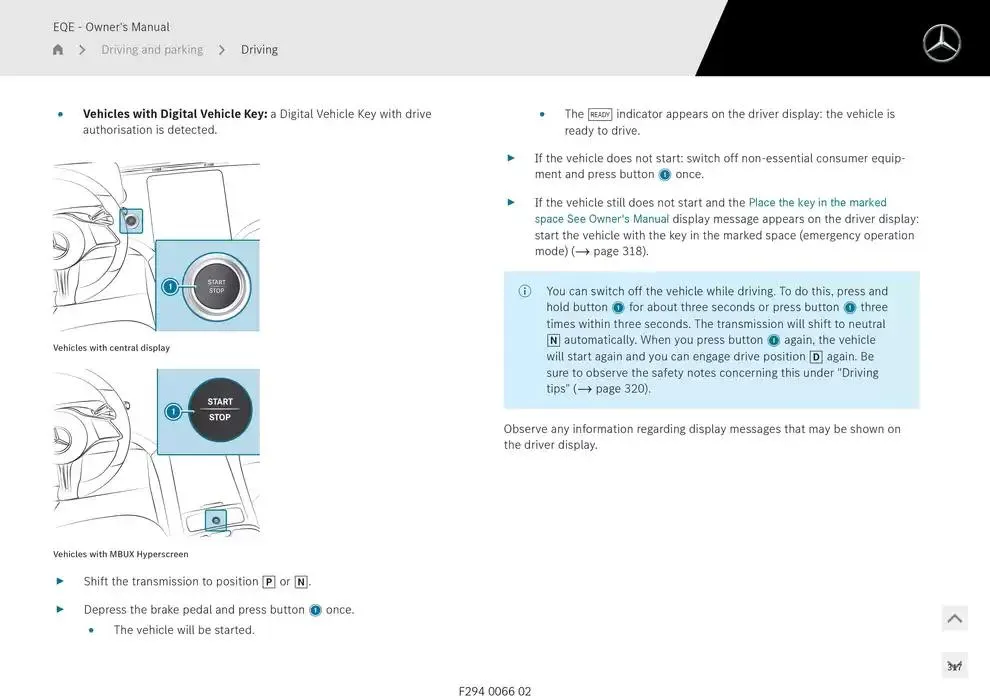 EQE SUV from 14 January to 30 April 2025 - Offers page 317