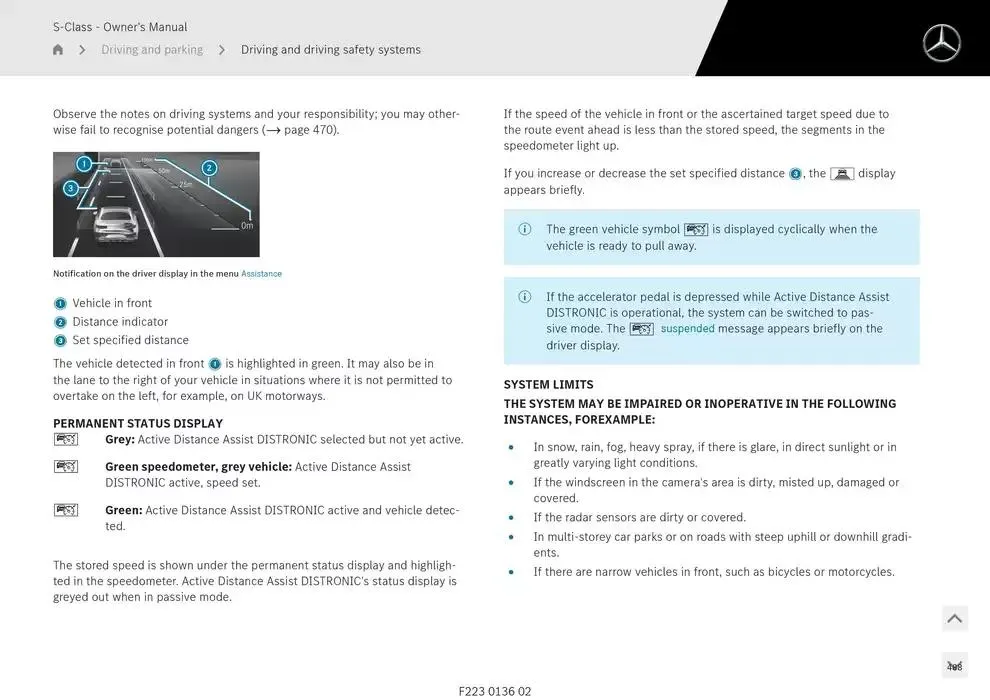 S-Class Saloon Long from 14 January to 30 April 2025 - Offers page 375