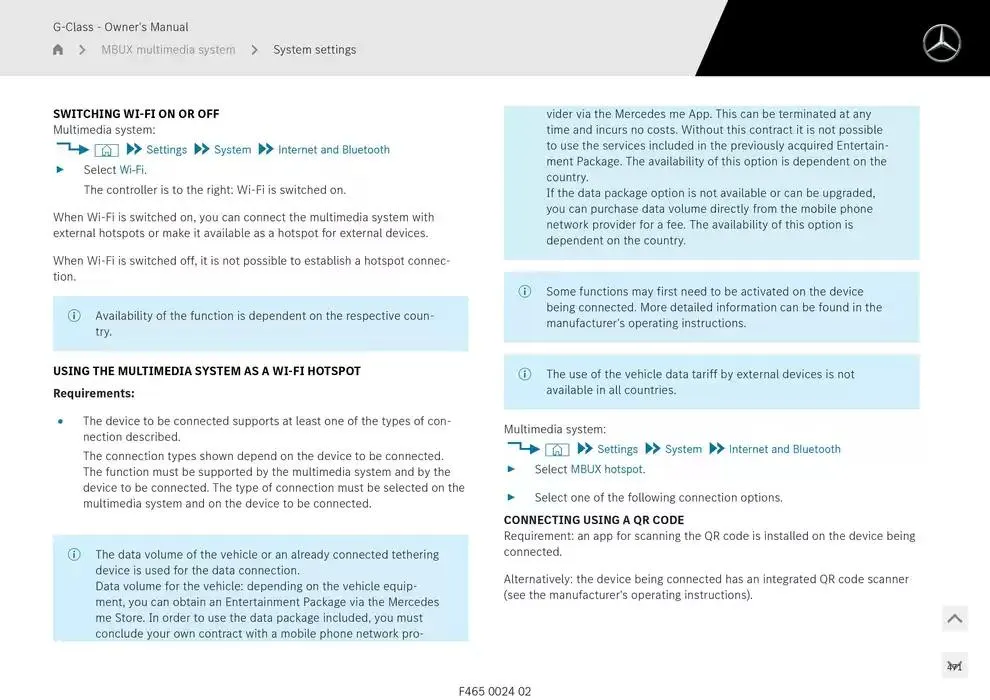 G-Class SUV from 14 January to 30 April 2025 - Offers page 471