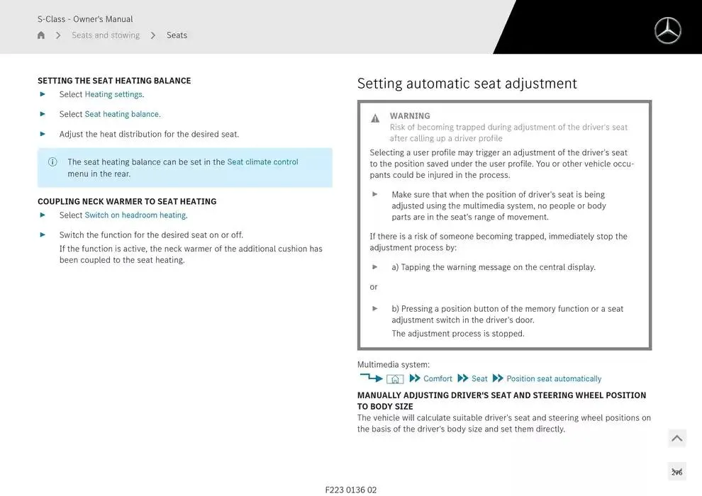 S-Class Saloon Long from 14 January to 30 April 2025 - Offers page 226