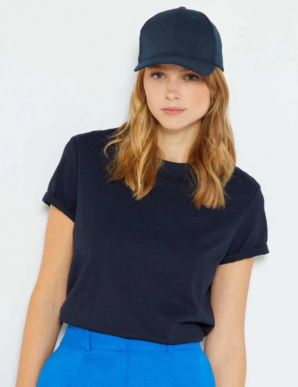 Plain jersey T-shirt