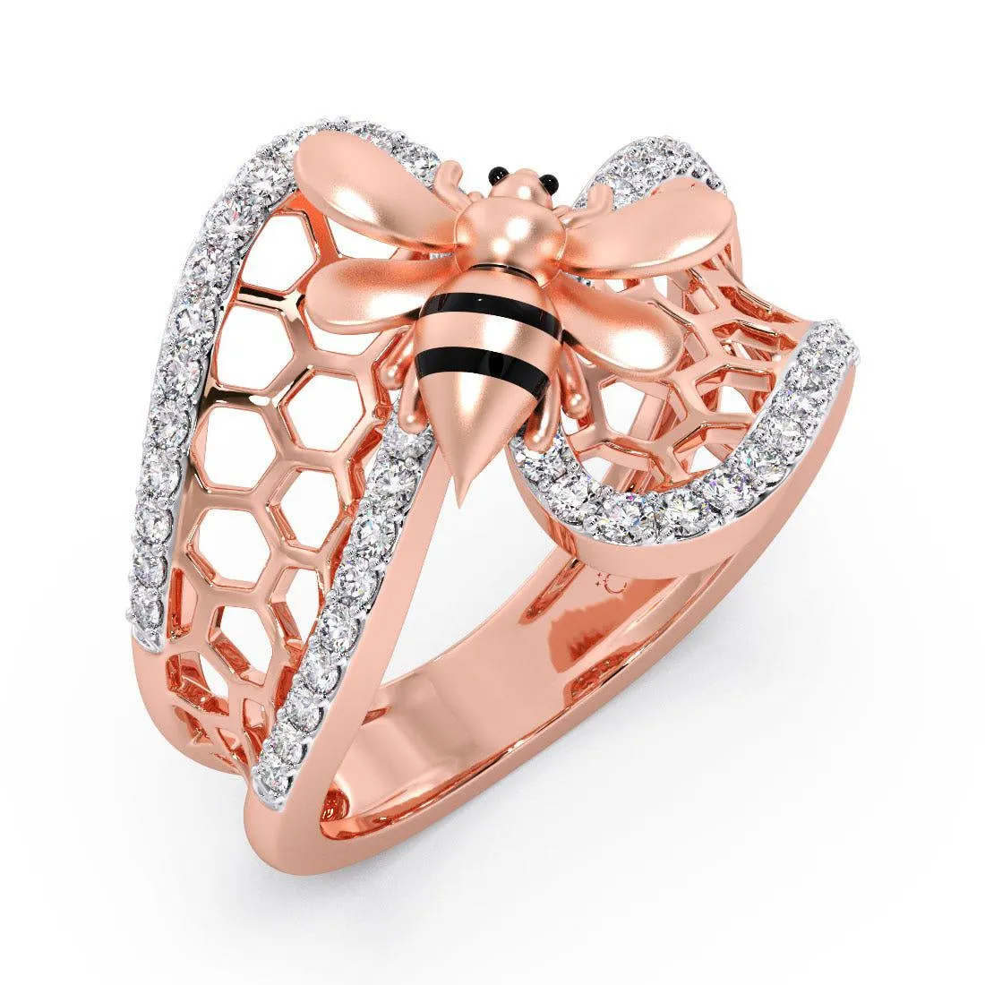 Hachi Bee Diamond Ring