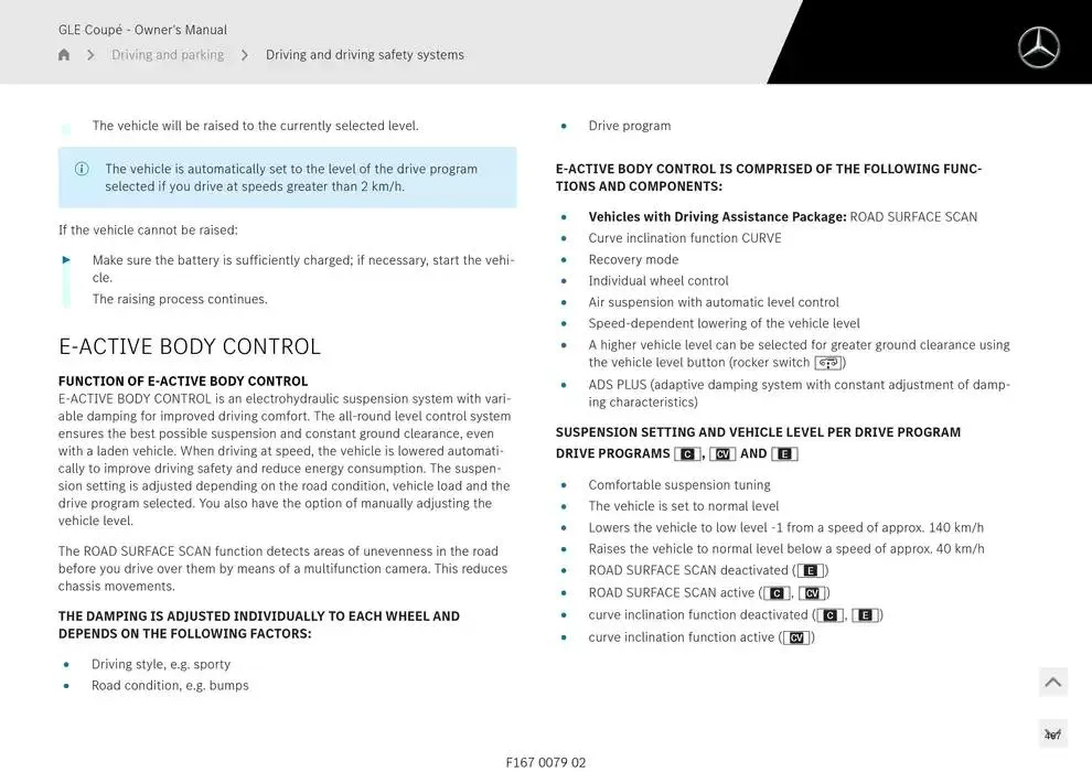 GLE Coupé from 14 January to 30 April 2025 - Offers page 467