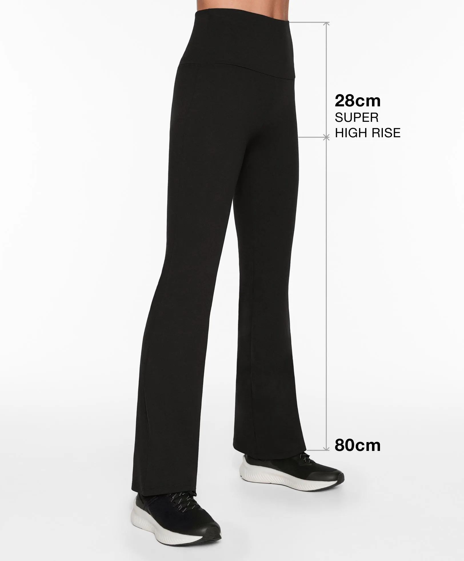 Pantalón flare comfortlux super high rise