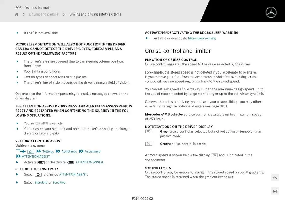 EQE SUV from 14 January to 30 April 2025 - Offers page 398