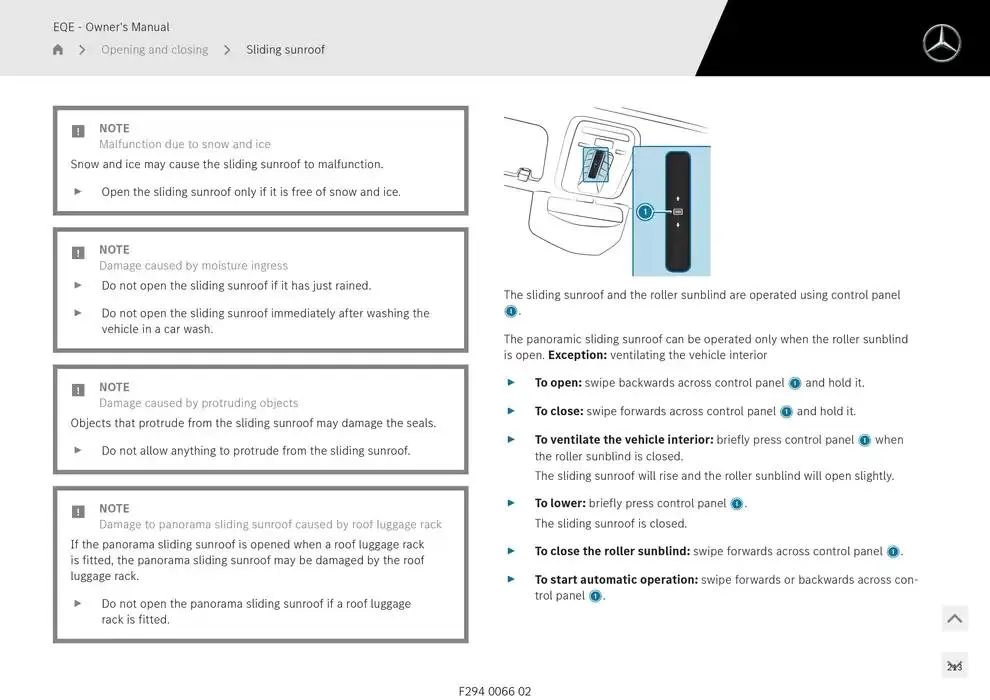 EQE SUV from 14 January to 30 April 2025 - Offers page 213