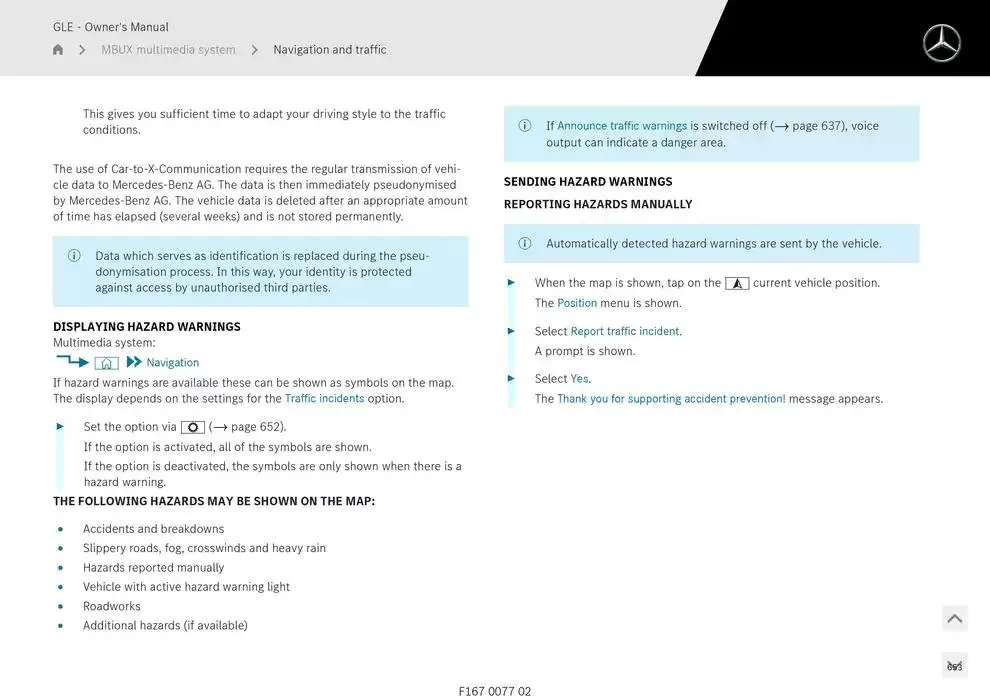 GLE SUV from 14 January to 30 April 2025 - Offers page 653