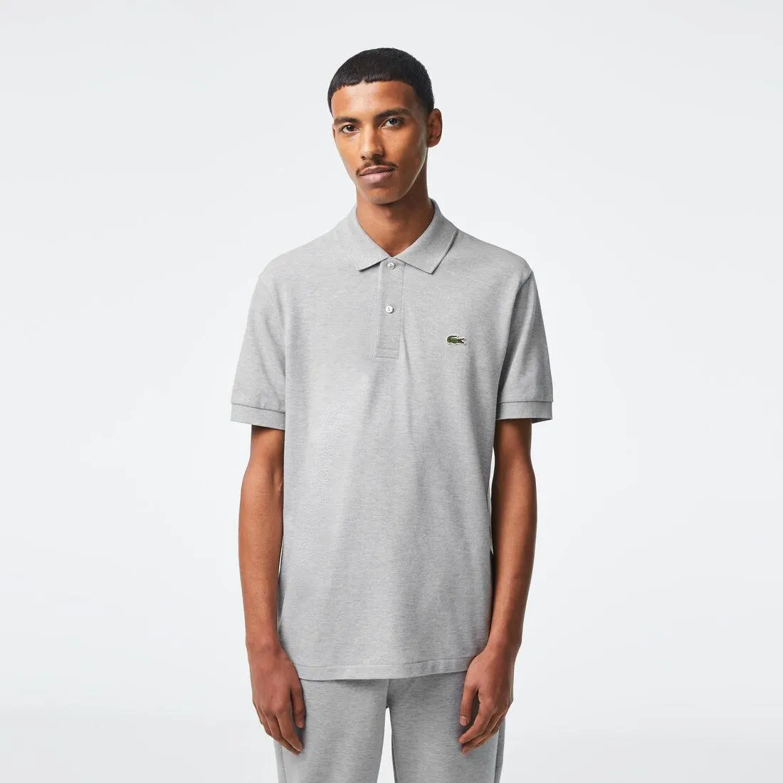 Original L.12.12 Heathered Petit Pique Cotton Polo Shirt