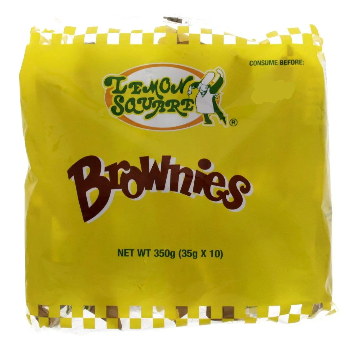 Lemon Square Brownies Cake 10 x 35 g