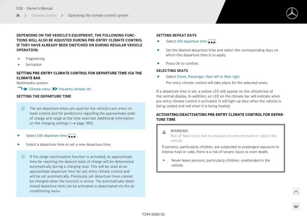 EQE SUV from 14 January to 30 April 2025 - Offers page 307