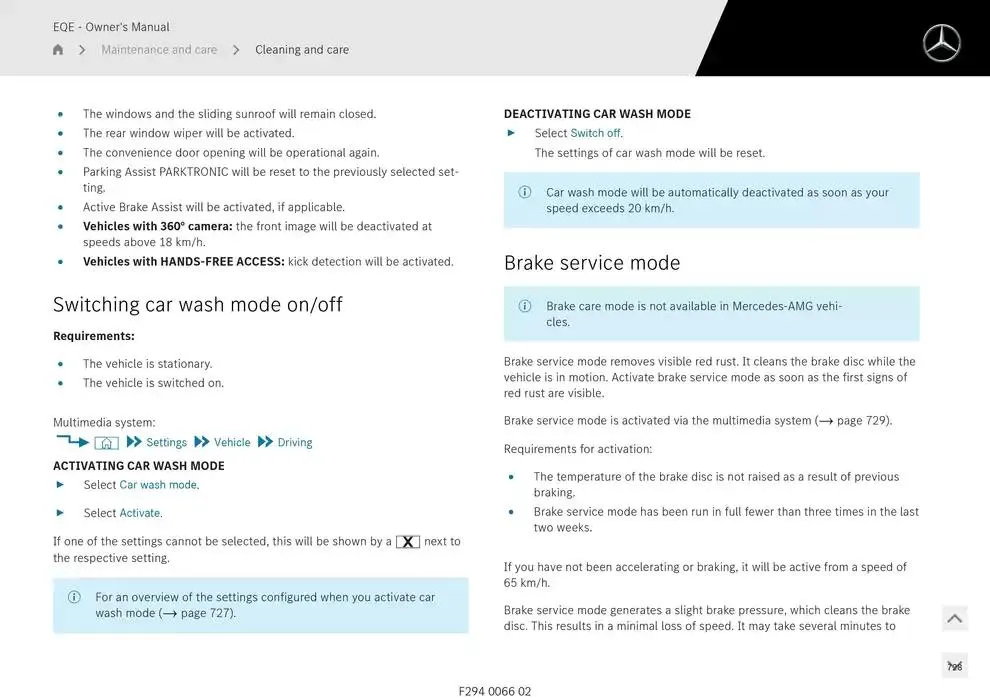 EQE SUV from 14 January to 30 April 2025 - Offers page 728