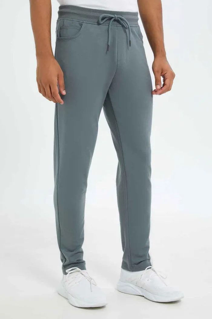 Men Charcoal Track Pant