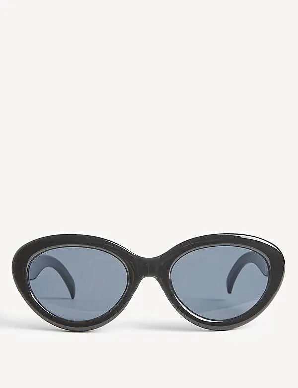 Oval Cat Eye Sunglasses