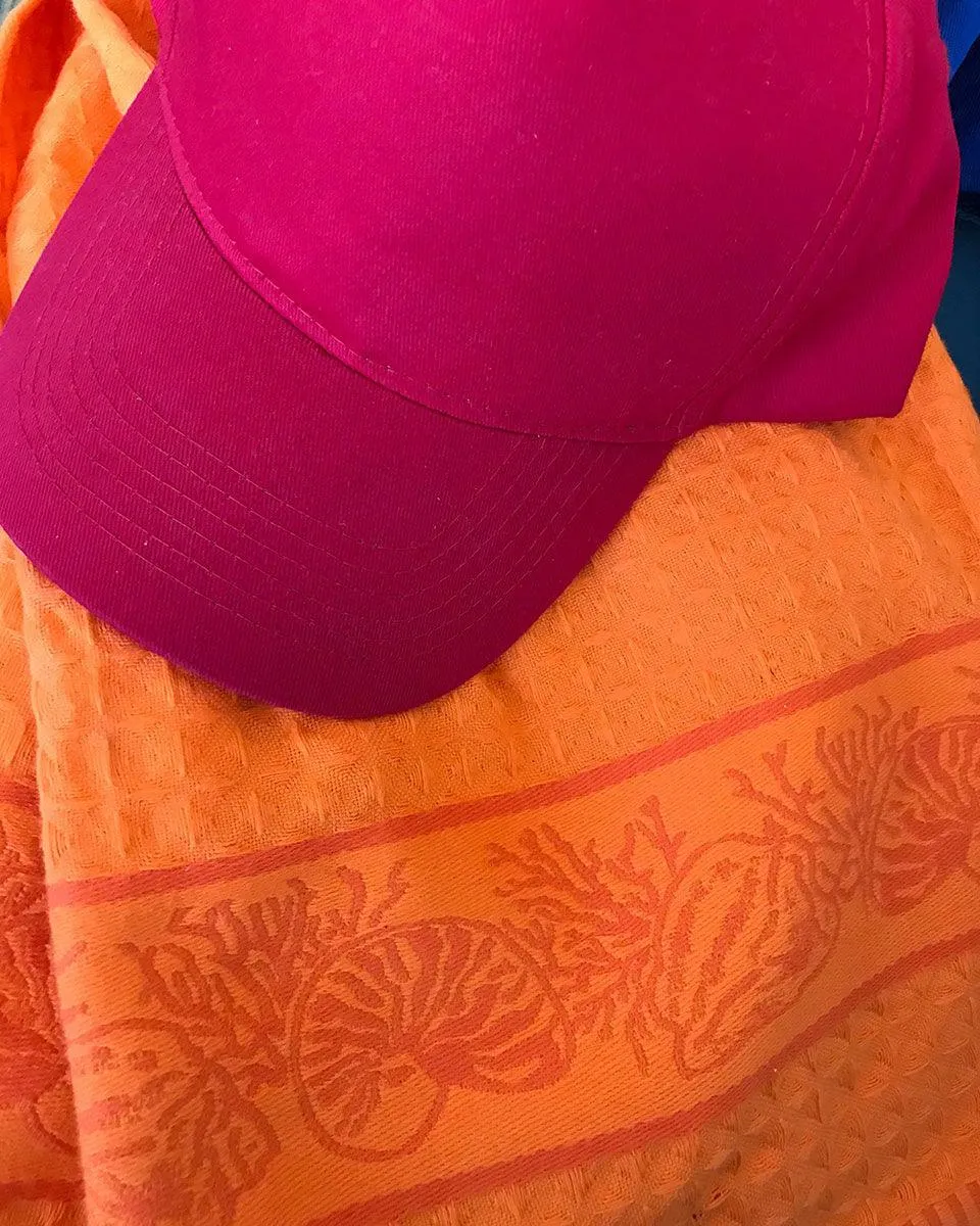 Βαμβακερη Πικε Πετσετα Θαλασσης Coquille 80x160cm