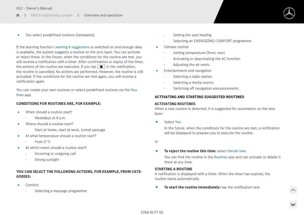 GLC SUV from 14 January to 30 April 2025 - Offers page 567