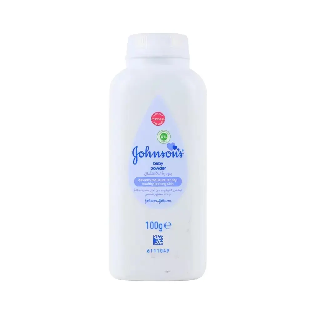 Johnsons Baby Powder Absorbs Moisture for Day and Gives Healthy Skin- 100gms