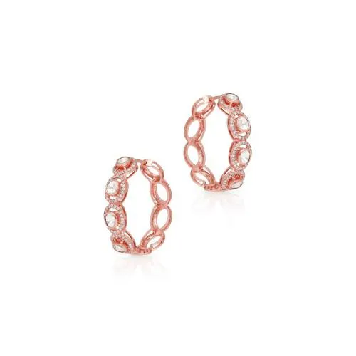 Viraaz Uncut Diamond Earring ERFTP11037