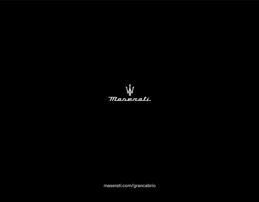 Maserati GranCabrio from 15 August to 28 February 2025 - Offers page 48
