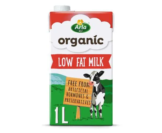 Arla Low Fat Organic Milk - 1 L