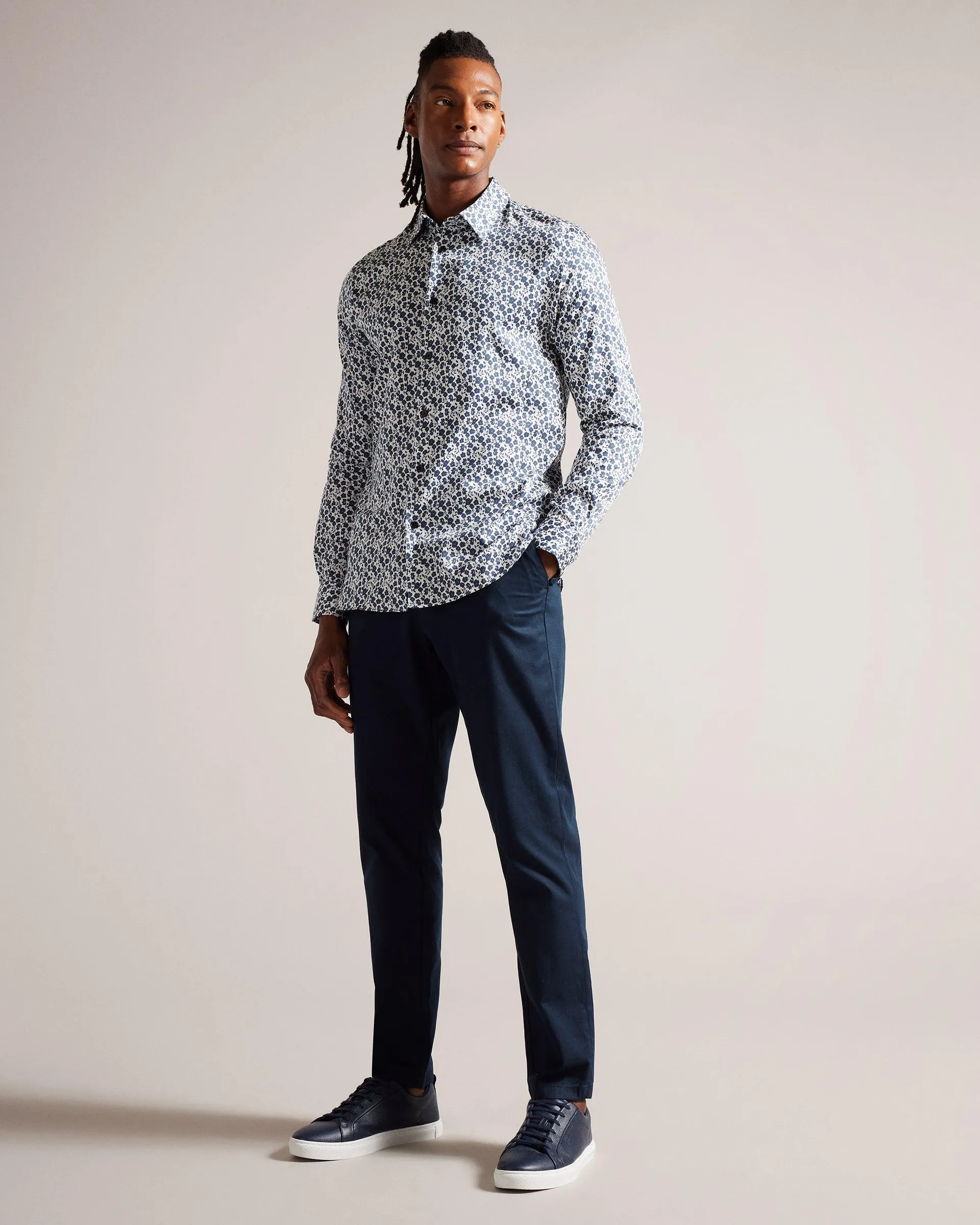 LS Small Floral Shirt