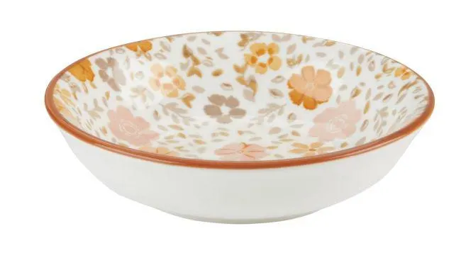 Bowl VETLE D:10xH3cm w/flowers