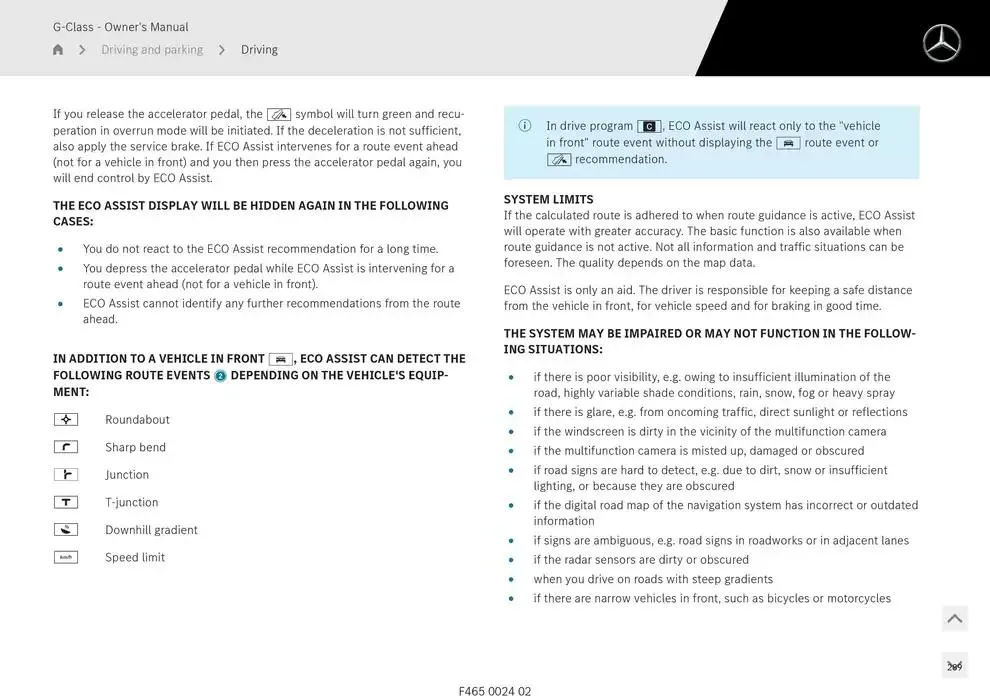 G-Class SUV from 14 January to 30 April 2025 - Offers page 289