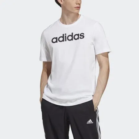 Essentials Single Jersey Linear Embroidered Logo Tee