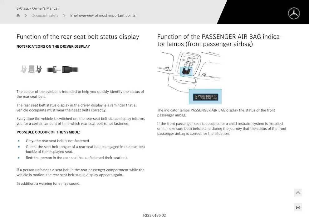 S-Class Saloon Long from 14 January to 30 April 2025 - Offers page 148