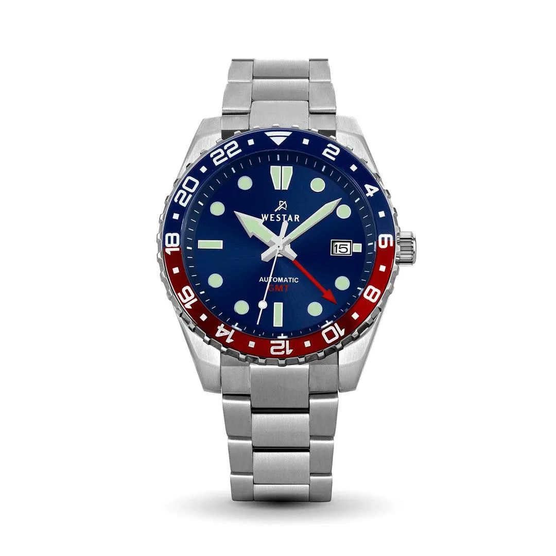 Westar Men's Automatic GMT Watch - 80012STN104