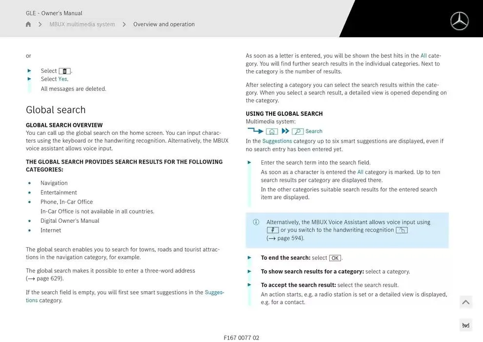 GLE SUV from 14 January to 30 April 2025 - Offers page 593