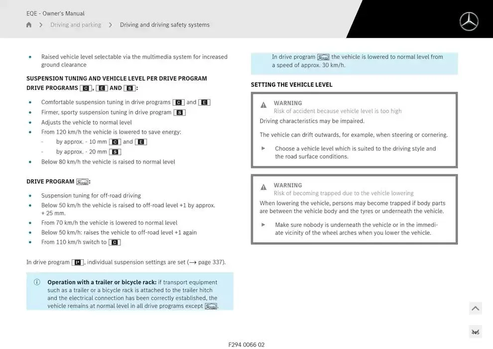 EQE SUV from 14 January to 30 April 2025 - Offers page 445