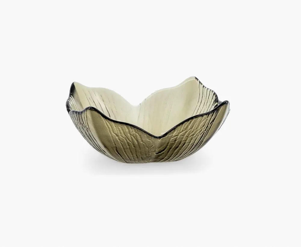 Flower Bowl Med Gry 13X5.4Cm