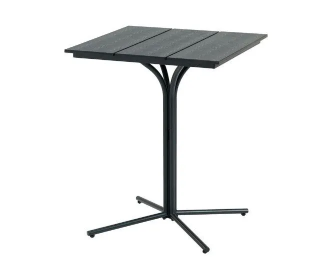 Bistro table ORTEN W58xL58 black