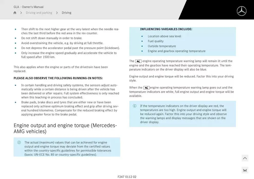 GLA SUV from 14 January to 30 April 2025 - Offers page 311